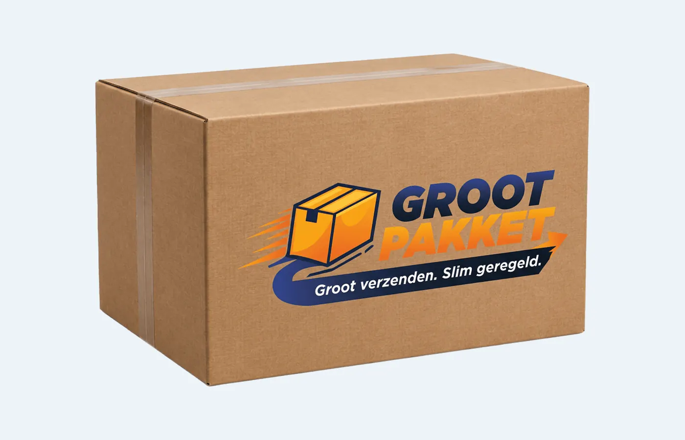 Groot pakket van Grootpakket klaar om te versturen